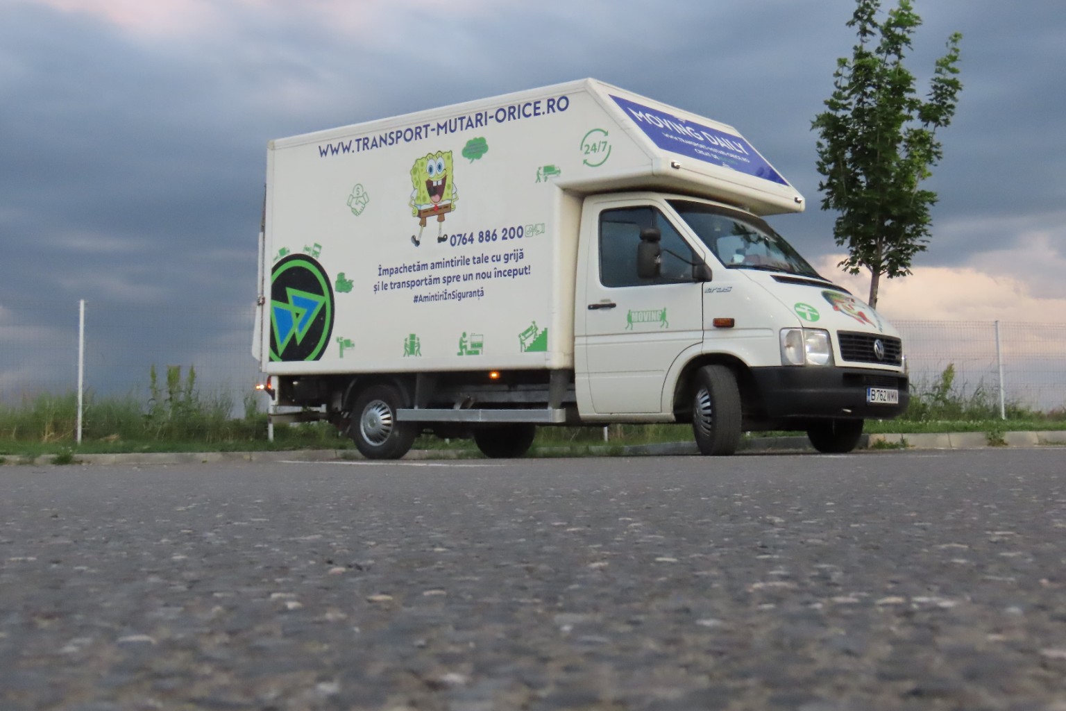 Volkswagen LT cu lift hidraulic